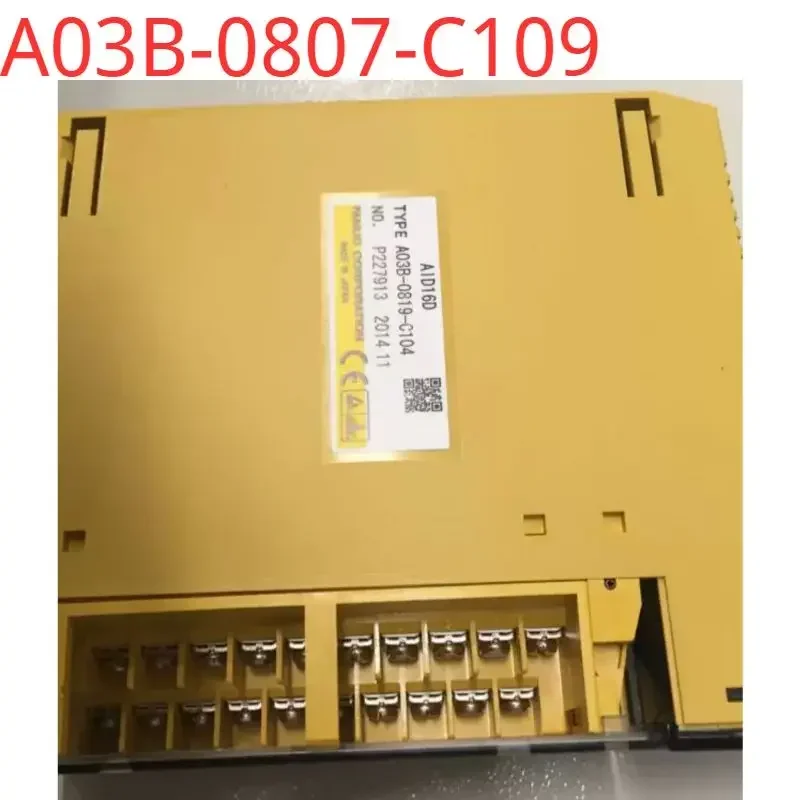 A03B-0807-C109 Second-hand tested ok    I/O boardin good Condition