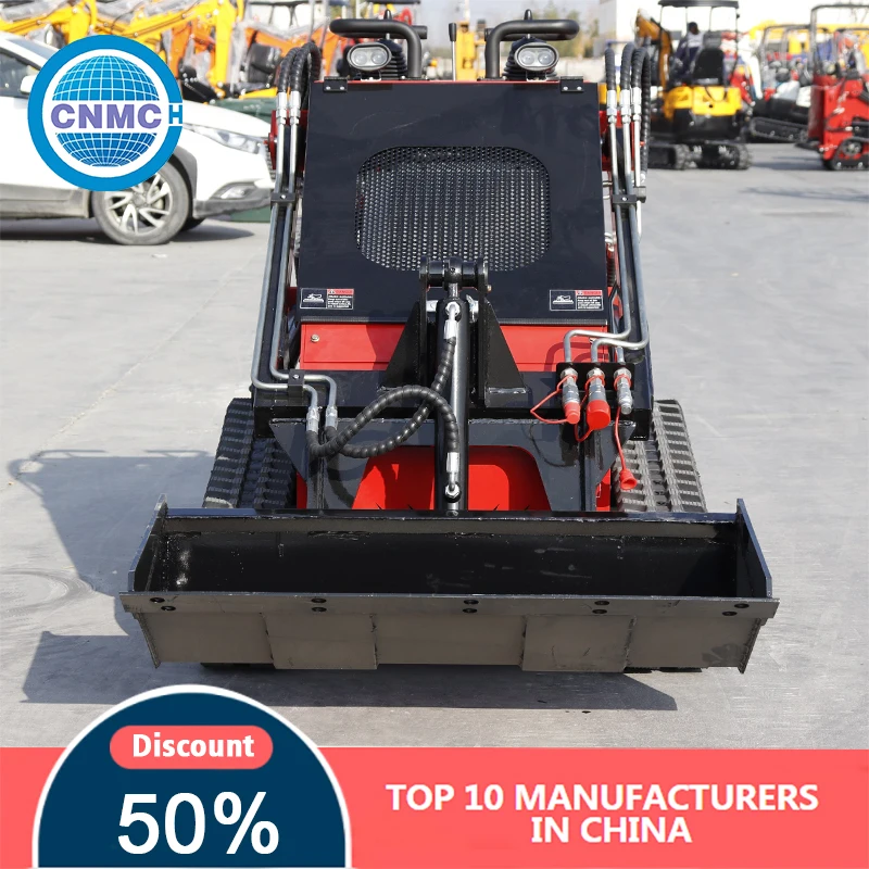 Mini minipala di alta qualità con binari e cabina Certificazione EPA Vendite dirette in fabbrica per giardino agricolo Facile da usare