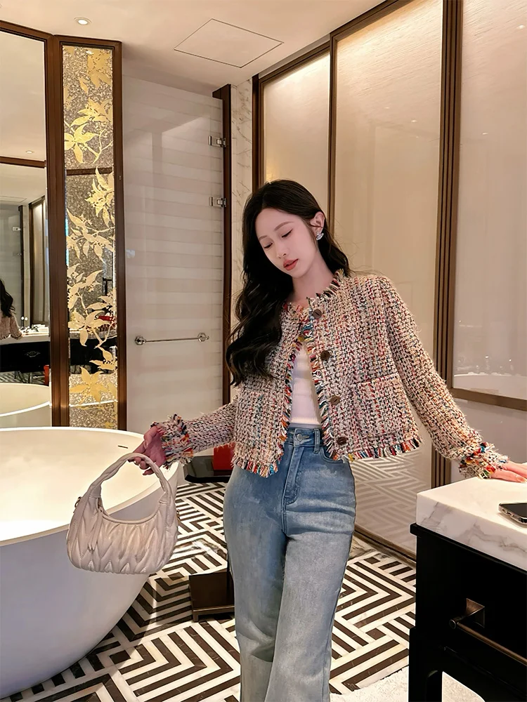 

Новое поступление: Женское пальто Rainbow ort с уникальным фасоном, из смесовой шерсти и полиэстера, для повседневной носки, весна