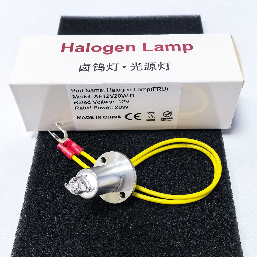 DIRUI CST240 12V20W Halogen Lamp For CS-T180 CS-T200 CS-T240 CS-T300B CS-400 CS-600 CS-800 Biochemical Analyzer