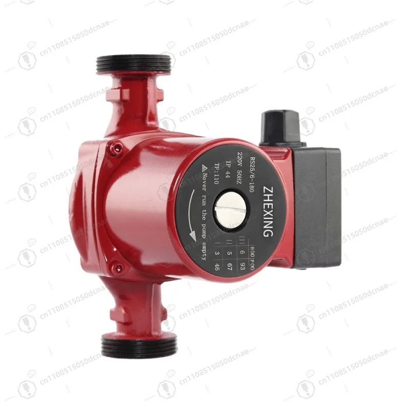 RS25/6-180 Shielded Circulation Pump Hot Water Booster Pump For Household Floor Heating Wall-hung Boiler