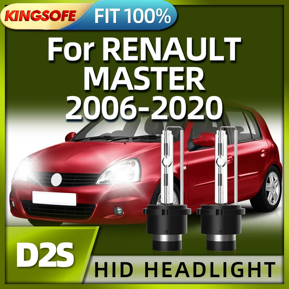 

Roadsun HID D2S XENON Car Headlight 6000K Auto Lamp For RENAULT MASTER 2006 2007 2008 2009 2010 2011 2012 2013 2014 2015-2020