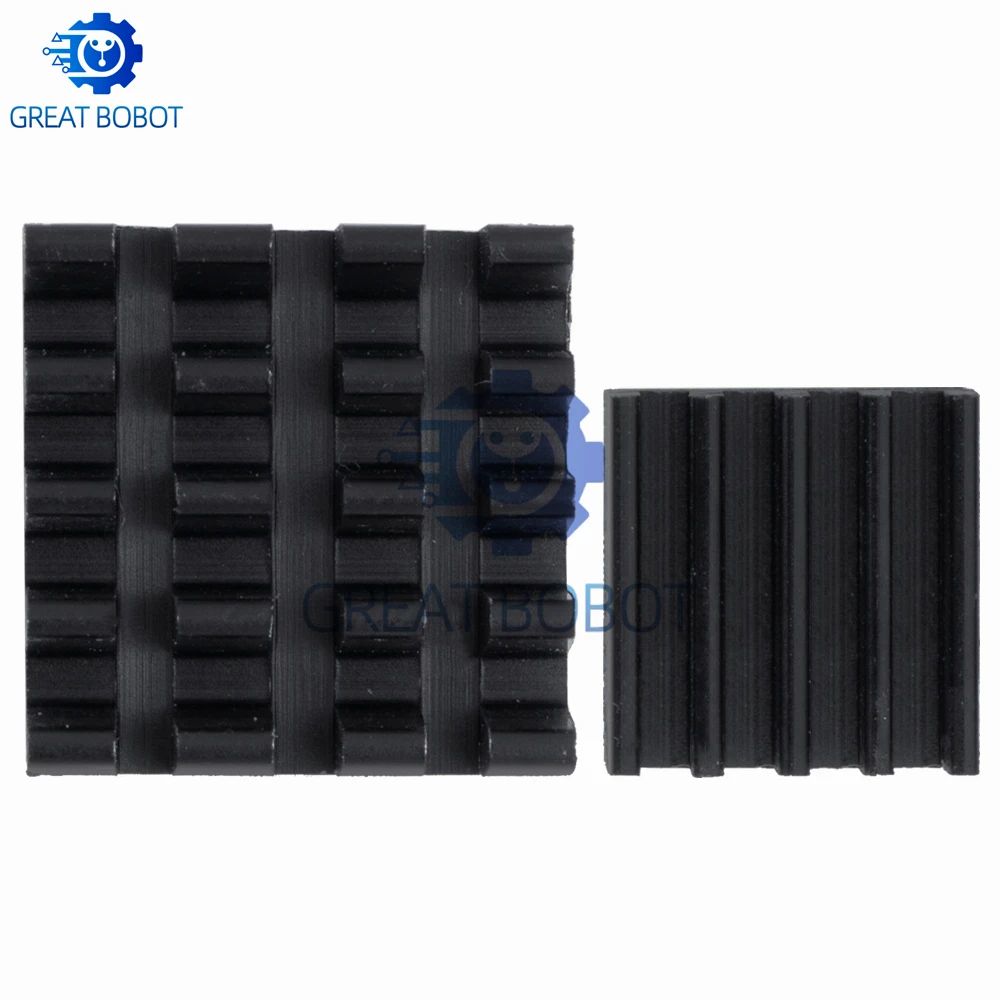 2Pcs Aluminum Heatsink Cooler Radiator for Raspberry Pi 3 Pi 2 DIY Cooling Module