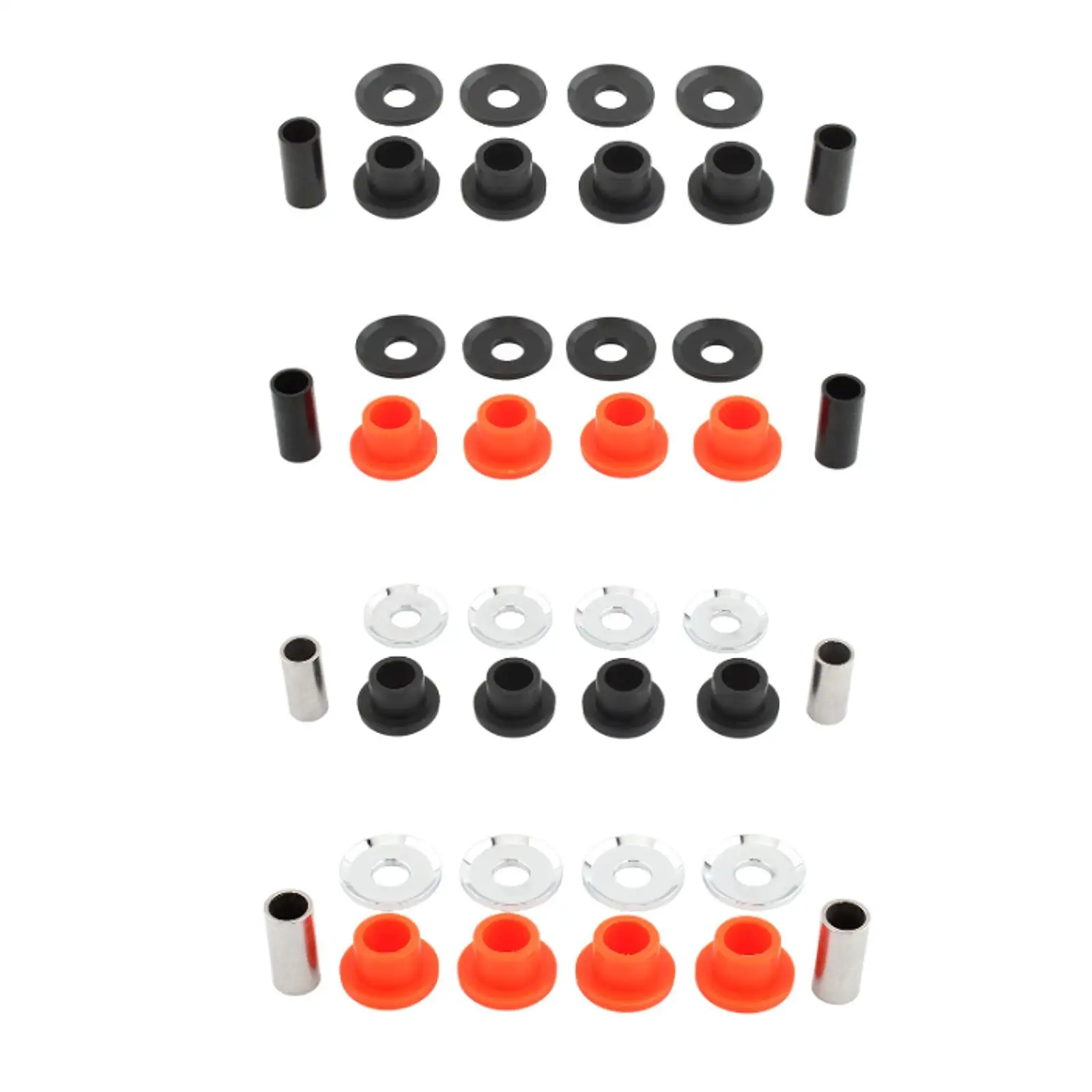 

Rubber Handlebar Riser Bushing Kit Replacement Accessories High Performance Parts for Road King FLHR Street Glide FLHX