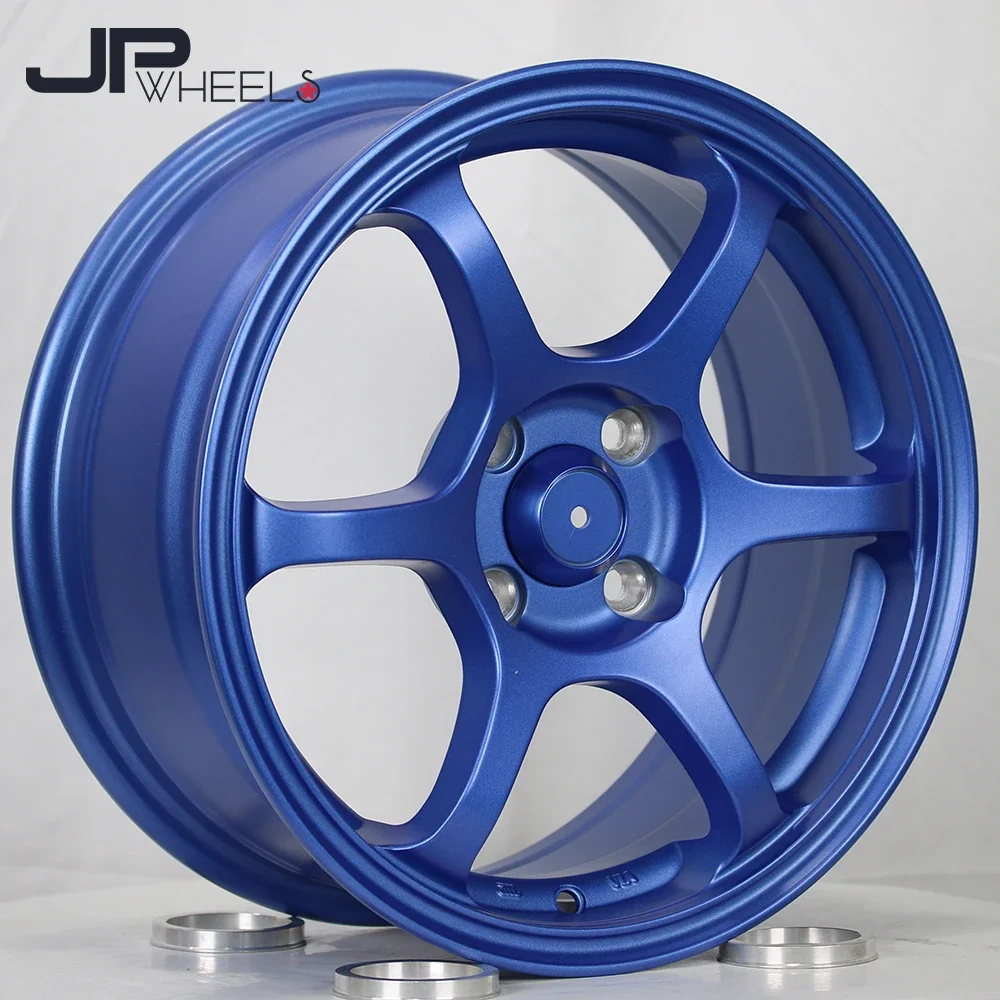 JPwheels Casting TE37 Wheels 15 Inch Aluminum Alloy Car Wheels Rims Aftermarket Passenger Car Wheels #M3769