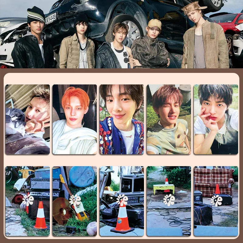 بطاقات صور Kpop CORTIS COLOR OUTSIDE THE LINES EP بطباعة مزدوجة الجوانب بطاقة LOMO مجموعة هدية لمحبي جيمس مارتن جوشون