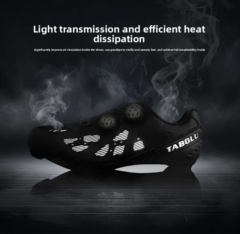 Weit geschnittene Fahrradschuhe für Herren und Damen, harte Sohle, Rennradschuhe, atmungsaktiv, ohne Klicksystem, für flache Pedale, MTB-Sneaker für Sommerfahrten in der Stadt. – Detail 7