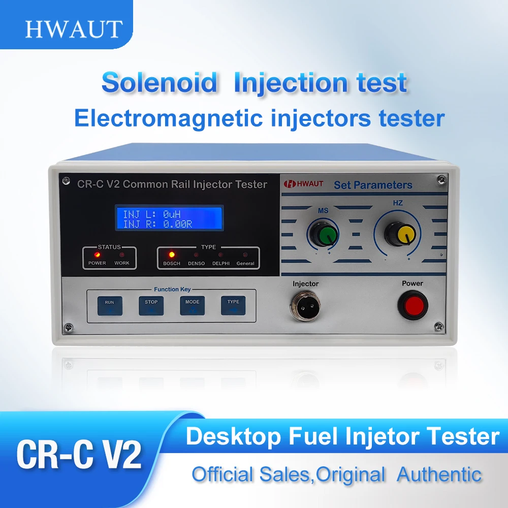 Upgraded CR-C V2 Common Rail Injector Tester Diesel Tester Electromagnetic Injector Driver Multi-function For Bosch Denso Delphi