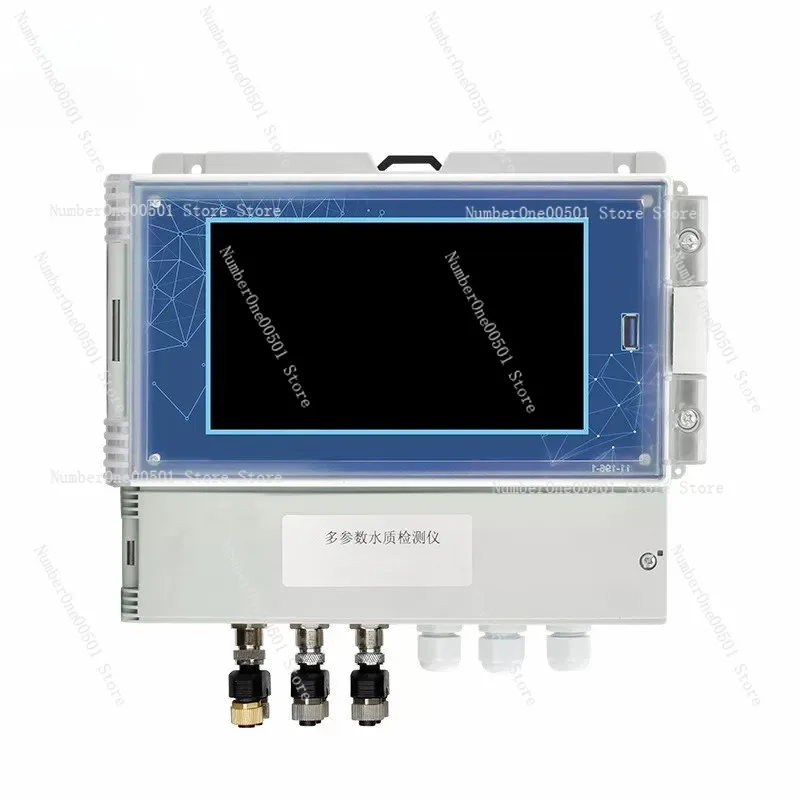 sGoUEpzaub Wall Mount Online Water Quality Monitor Turbidity PH Temp Conductivity