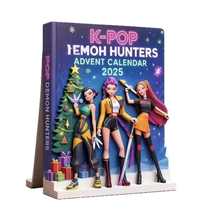 

Kpop2026 New Product In Stock Korean Wave Devil Hunter Arrival Festival Calendar Decoration Birthday Gift For The Festival