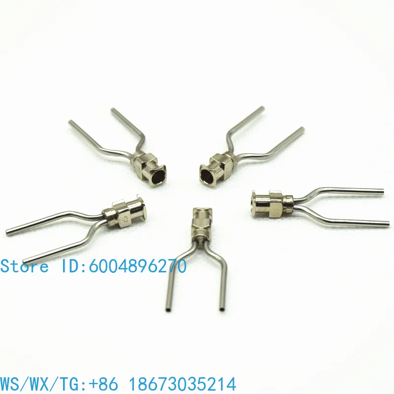 All-metal stainless steel needle dispensing machine syringe multi-tube stainless steel eight-shaped bending needle