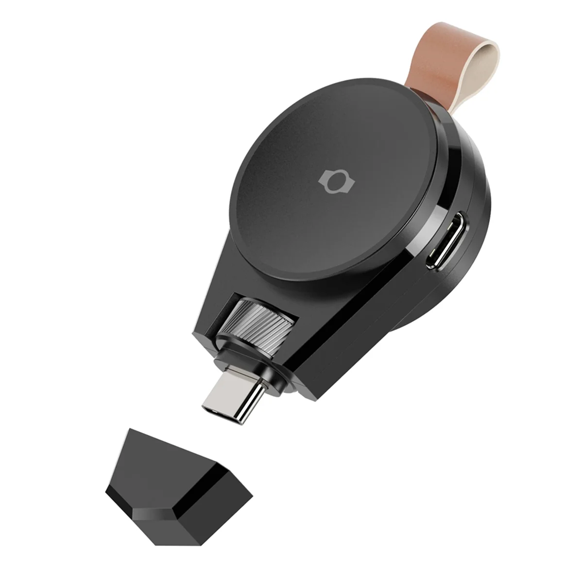 CXZD-Dock Pengisi Daya Magnetik Nirkabel Kabel Pengisi Daya Jam Tangan USB C Portabel
