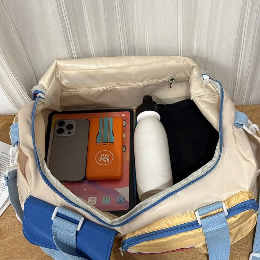 

New Oxford Cloth Travel Duffle Bag Large Capacity Cute Design Gym Sports Tote Bag Lightweight Carry On Bag for Weekend Trip