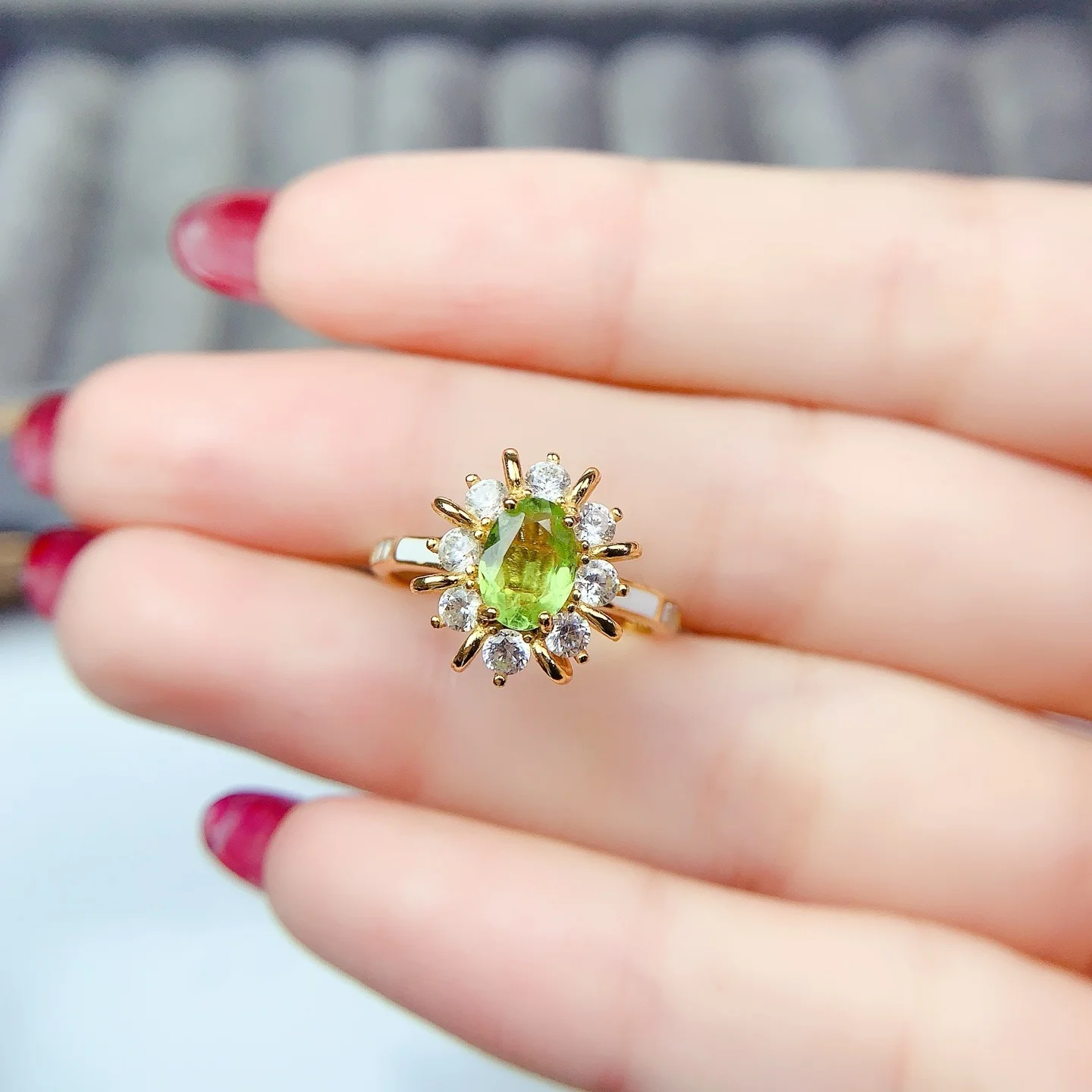 

Новое кольцо из серебра 925 пробы с перилами, овальное, 5x7 мм, легко подходящее, модное, легкое, роскошное, женское, нежный стиль