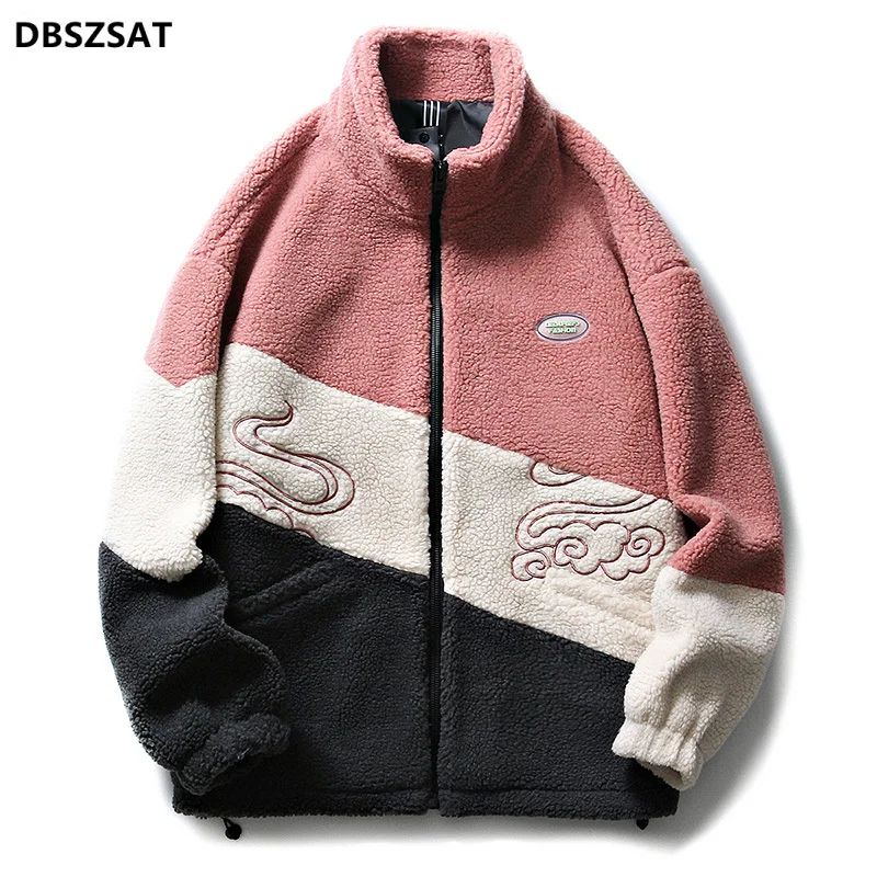 

2023 Autumn Men's Bomber Zipper Jacket Male Casual Streetwear Hip Hop Coats Fashion Fleece Warm Baseball Jackets Men Clothing