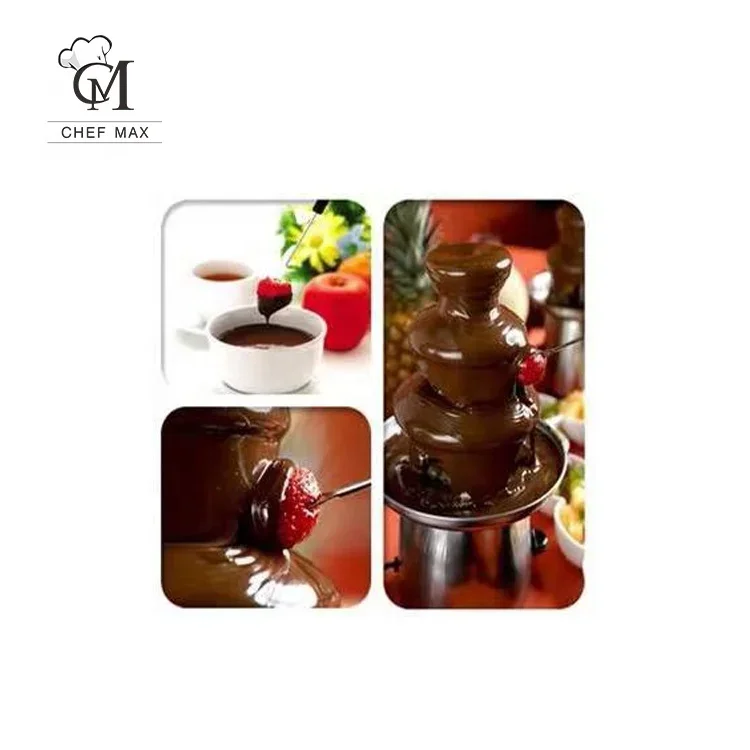 Snack Equipment Electric Professional 7 Tier Stainless Steel Automatic Commercial Usage chocolate fountain making machine