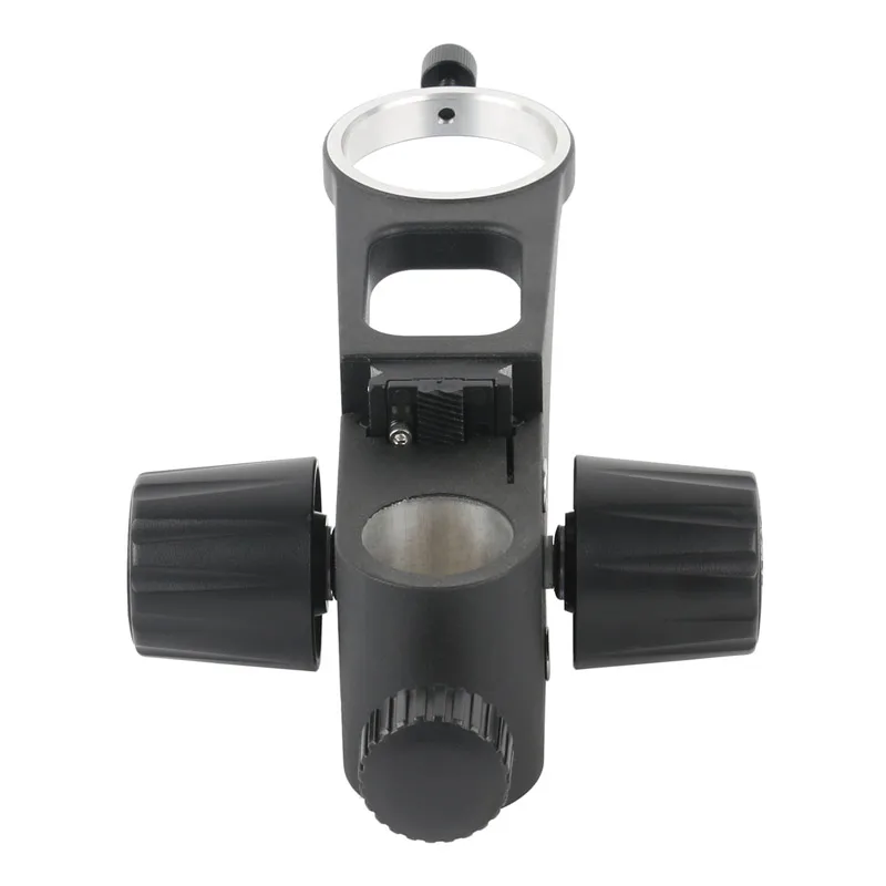 Supporto per braccio regolabile con messa a fuoco da 50 mm Accessori per ingranaggi per obiettivo zoom per microscopio per staffa per microfono a colonna diametro 25 mm/32 mm