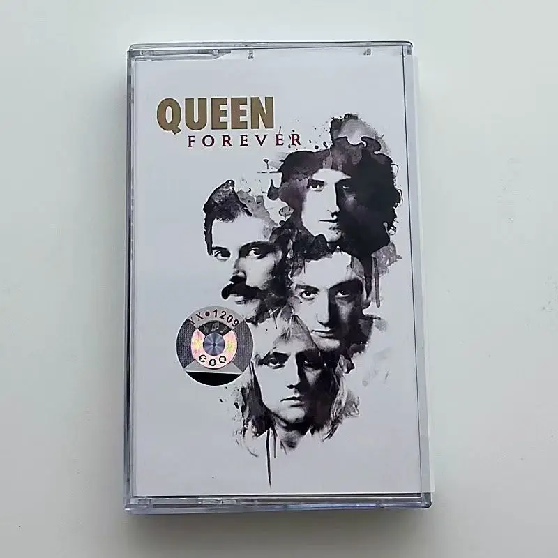 Rock Queen Freddie Mercury Music Tape Queen Forever Album Cassettes Cosplay Recorder Car Walkman Soundtracks Box Party Music