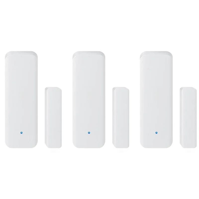 3X TUYA Zigbee 3,0 Smart Fenster Tür Sensor Zigbee 3,0 Drahtlose Verbindung Multifunktions Für Smart Echo Hub Smartlife-Y05A