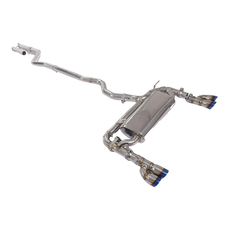 For BMW 3 Series with Tail Pipe Valvetronic Exhaust Catback System Catback Pipe