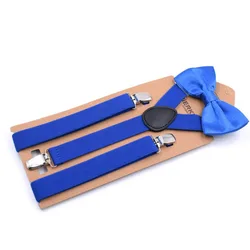 2.5 * 110CM Men's Suspenders Bow Ties For Men Elastic Adjustable Suspensors Man For Pants Women's Suspenders Braces Harness Men