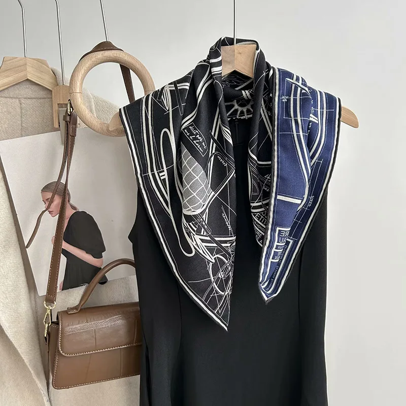 

Wool Scarf Women's Autumn and Winter Herringbone 30 70