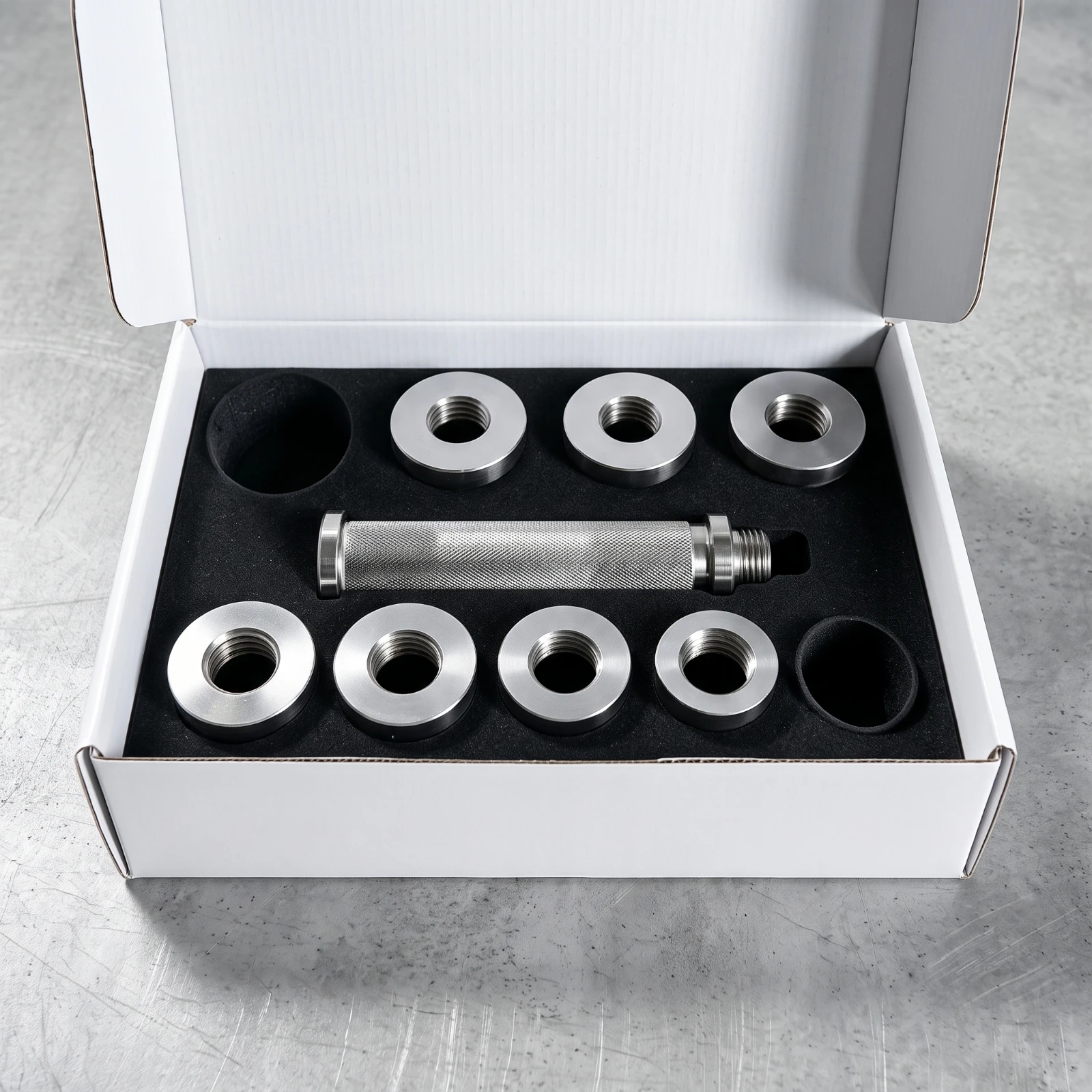 Steering Knuckle Bushing Tool Knurled Bushing Removal Tool Puller Impact-Resistant Deluxe for Mechanics, Auto Repair Shop