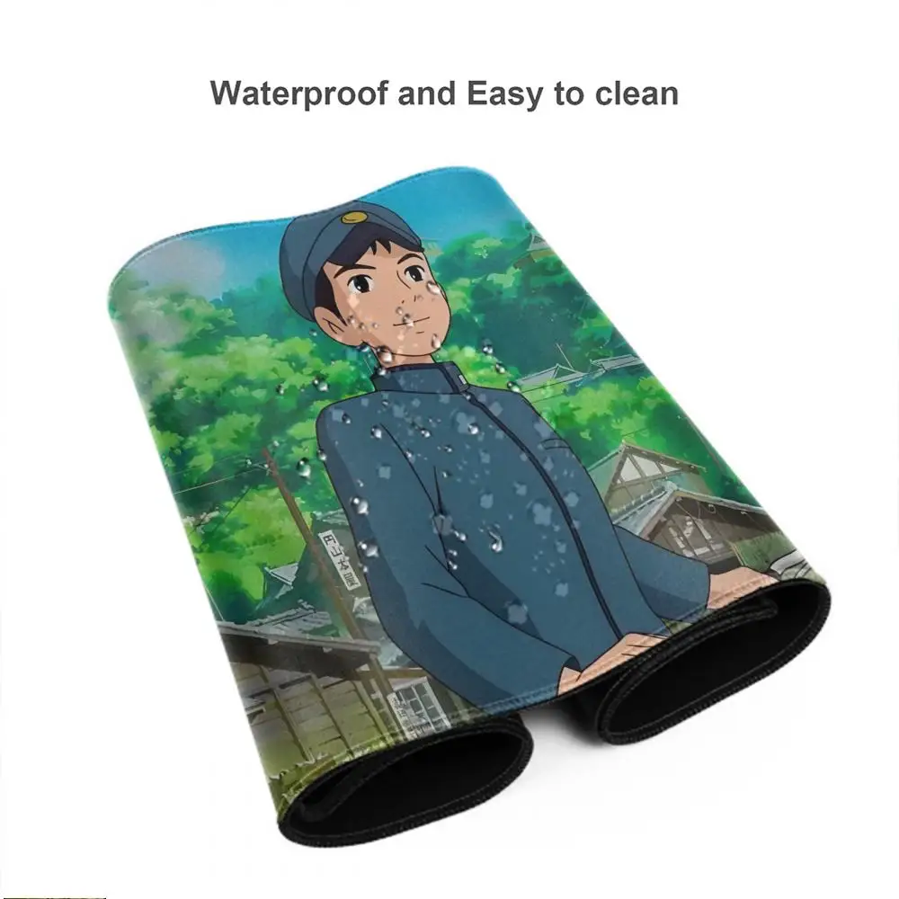 1 قطعة من ما يصل على الخشخاش هيل الكلمة حصيرة ماوس حصيرة حصيرة مكتبية مع وسادة الألعاب اكسسوارات رئيس الألعاب XXL لوحة المفاتيح الحشو حصيرة