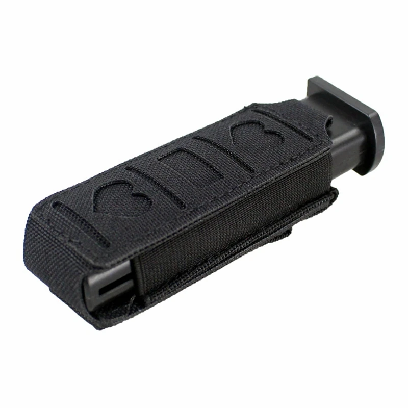 Funda táctica MOLLE abierta para cargador pistola – estuche cinturón - imagen 2