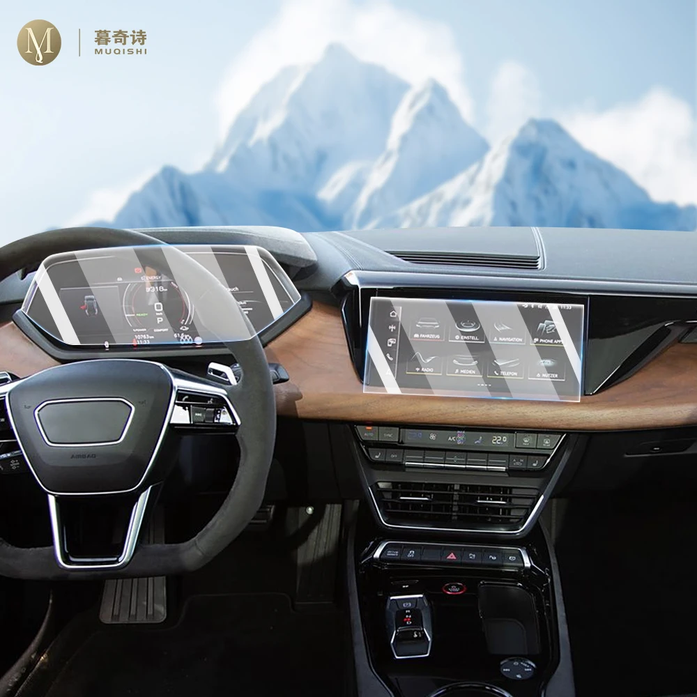 

Matte anti glare Screen Protector console Car Navigation LCD screene TPU film Scratch resistant For Audi RS e-tron GT 2021-2025