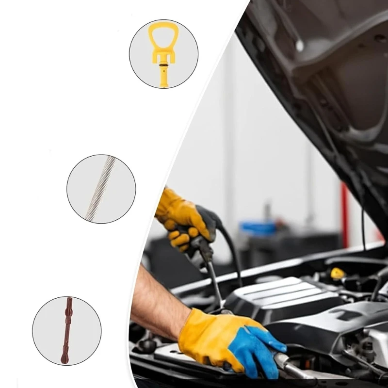 D0UC Reemplazo aceite Dip 2700104101 A2700104101 11437600470 Dipstick aceite motor para X156 C117 GLA200