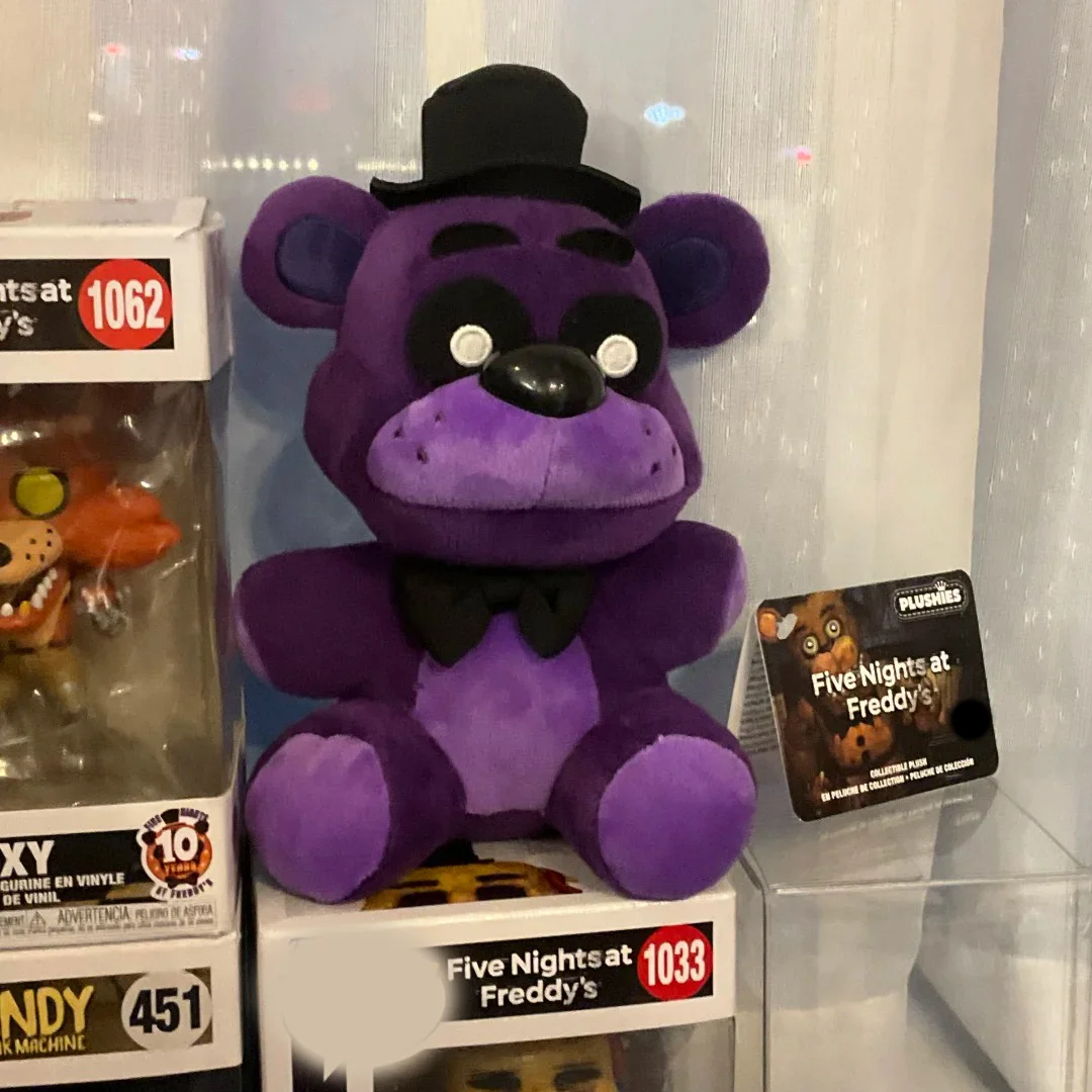 Novos Brinquedos de Pelúcia Fofos Five Nights at Freddy's (FNaF) - Bonecos de Jogo Bonnie, Urso Foxy e Bonecos de Pelúcia de Desenho Animado Freddy - Presentes