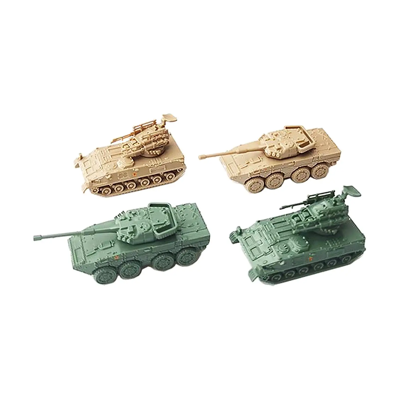 4D 1/144 Tank Model Kits Puzzle Amphibious Vehicle Collectible Gifts for Boys