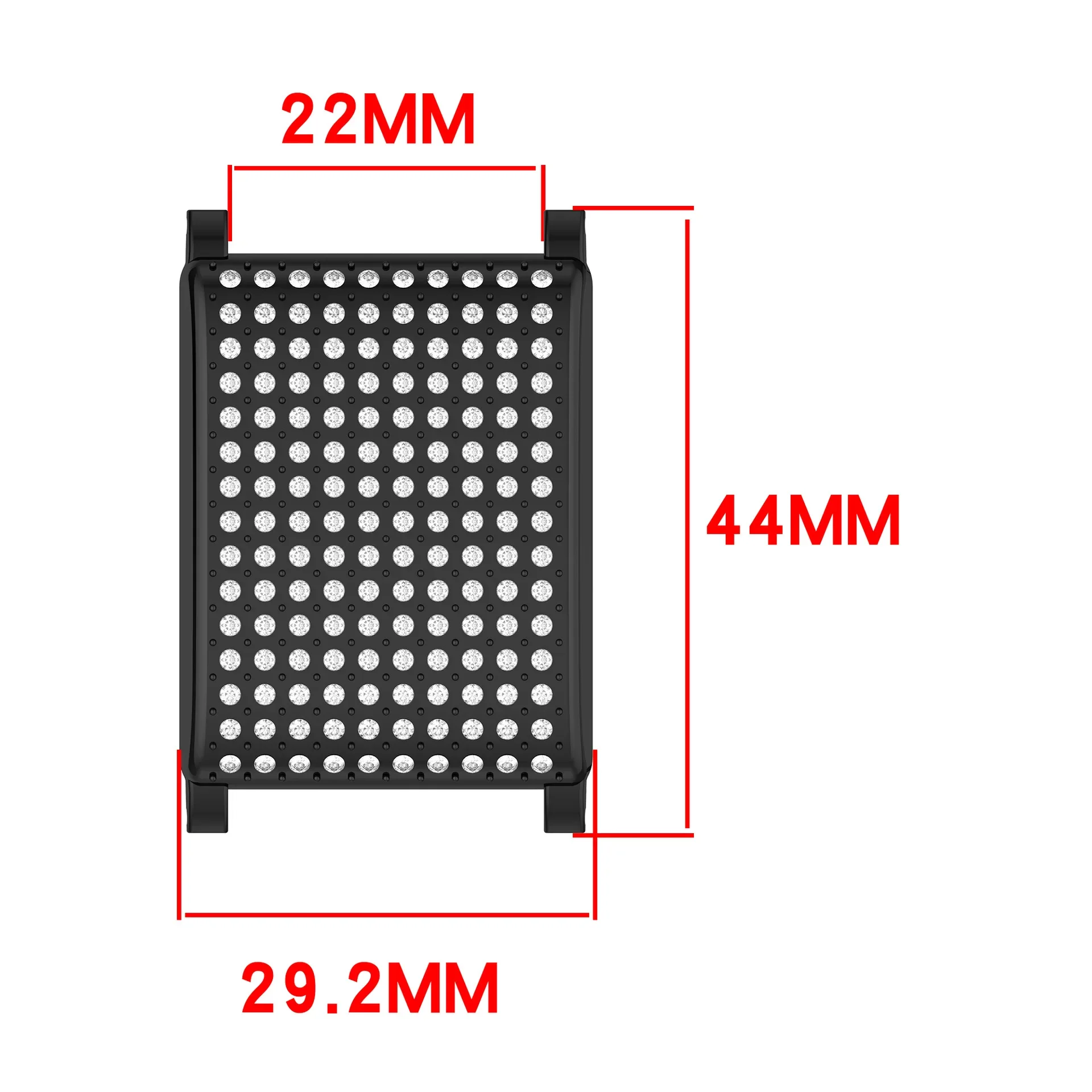 22MM Band Strap Adapter Frame with Diamonds Replacement Protective Case Protector for Whoop WHOOP 5.0 LIFE MG/PEAK/One/4.0