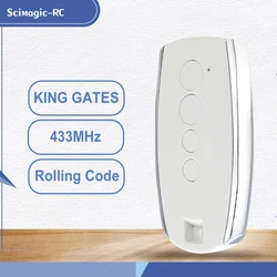 KING GATES 433.92MHz Rolling Code Remote Control For STYLO STYLO2K STYLO4K Garage Gate Openers Key Chain