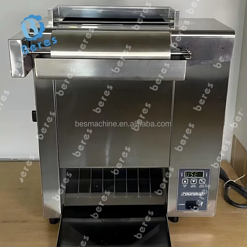 3cm Widened Electric Commercial Hamburger Machine Grill Burger Baker for McDonald's with Adjustable Thermostat and Bakery Use