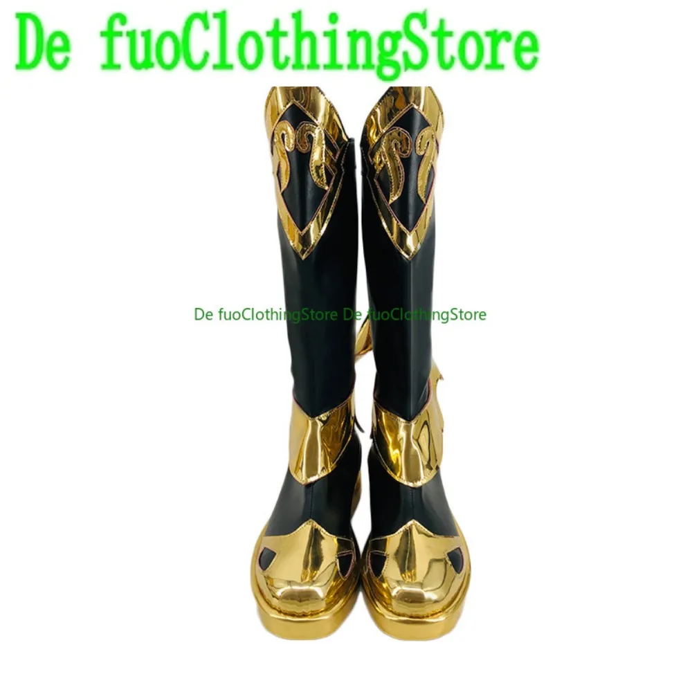 Defuoclothing honra dos reis yao yun águia geral cosplay sapatos anime jogo rpg trajes de halloween adereços sapatos botas