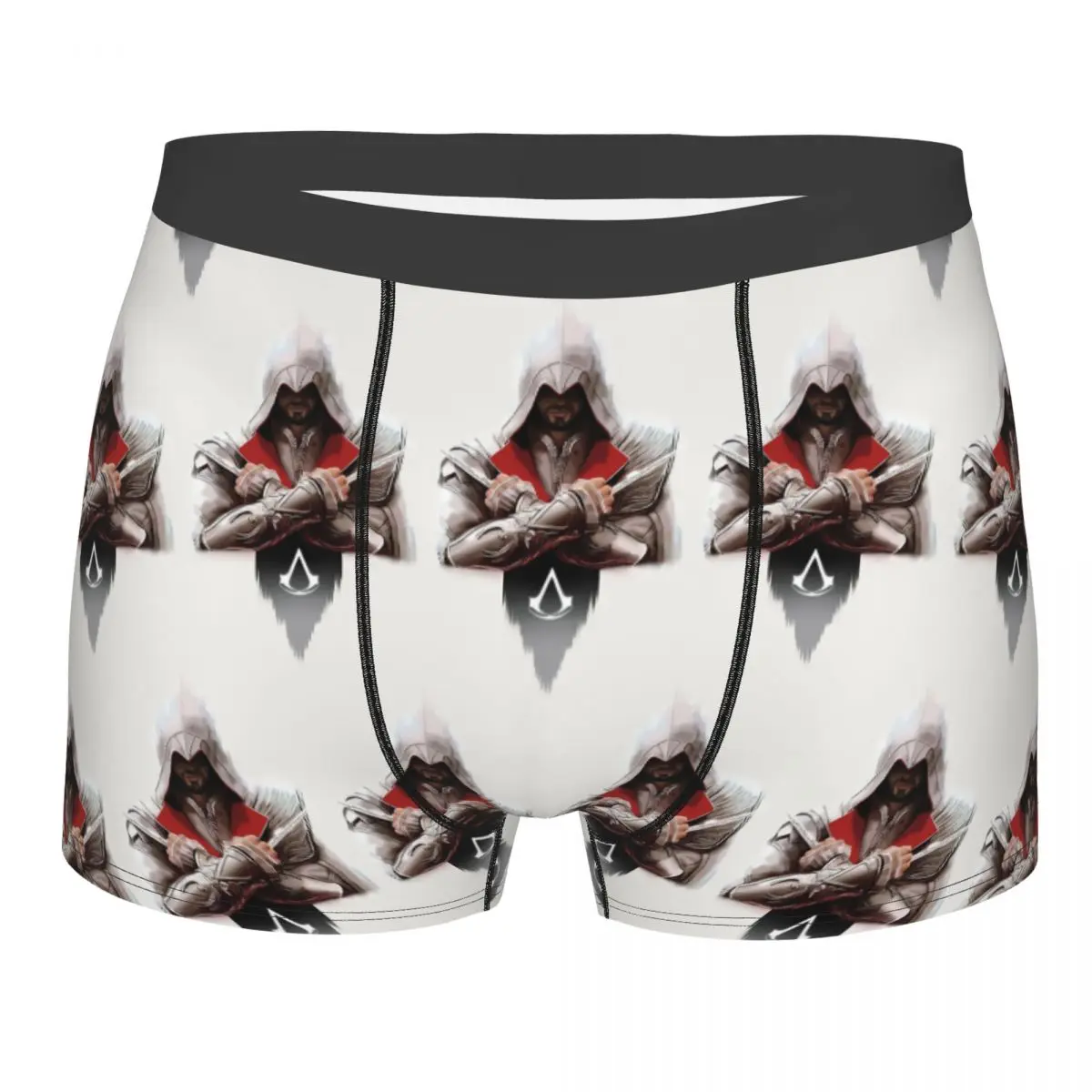 Boxer Underpants Shorts Assassins Creed RGB Action Adventure Gaming Panties Male Soft Underwear for Homme Man Boyfriend Gifts