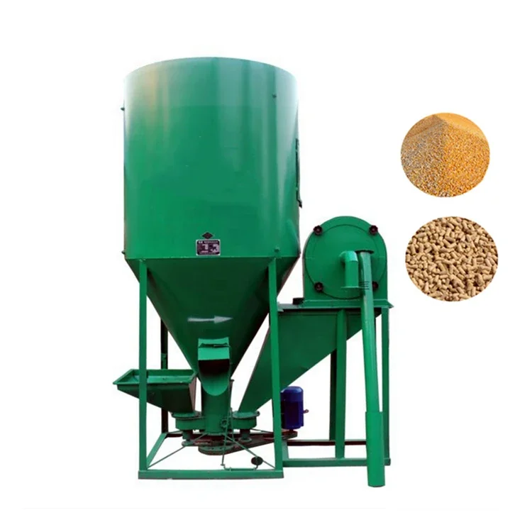 

Poultry Cow Pig Feed Grain Grinder And Mixer Mixing Grinding Crushing Goat Feed Crusher Machine