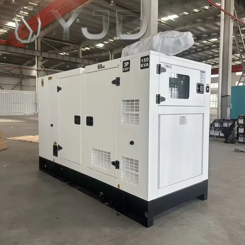 Heavy   High Efficiency Low Noise Silent Diesel Generator 50KW 100KW 50Hz 60Hz Auto Start for Industrial Use CE ISO