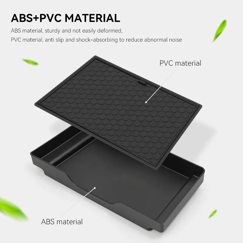 لسوزوكي HUSTLER 2021-2025 سيارة مساعد الطيار لوحة القيادة صندوق تخزين صينية فقط صالح للنسخة الوجه ABS المنظم الملحقات #4