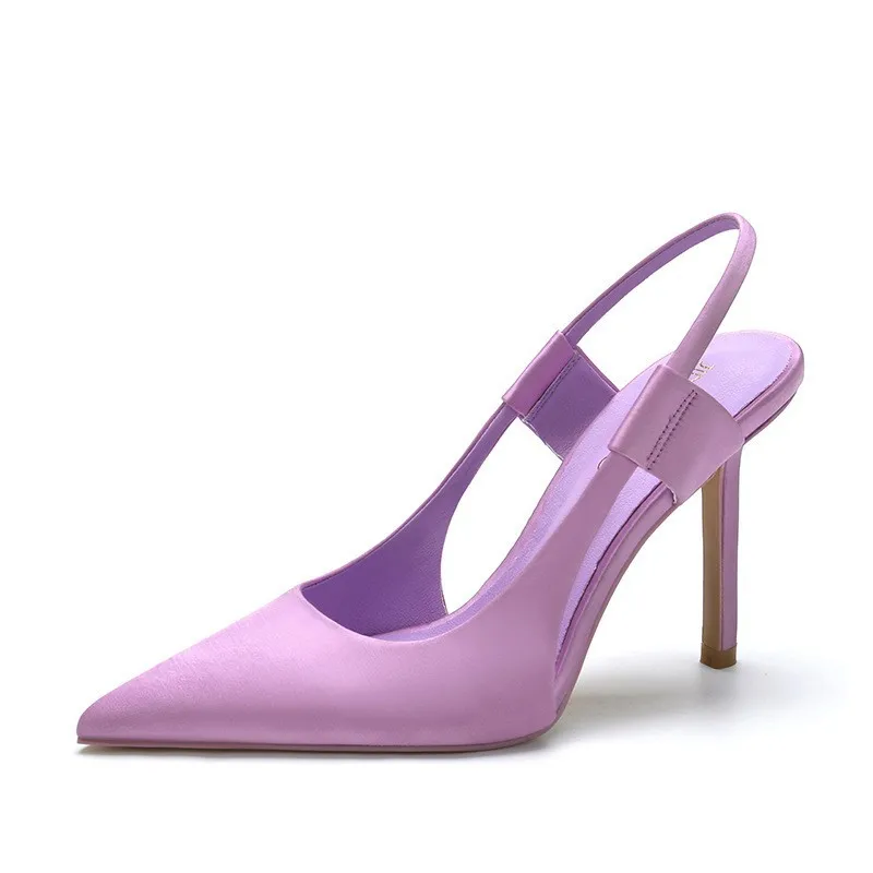 Scarpe da donna estive sandali con tacco alto elegante tendenza di lusso moda Sexy vestito da banchetto per feste Pole danza latina rosa giallo