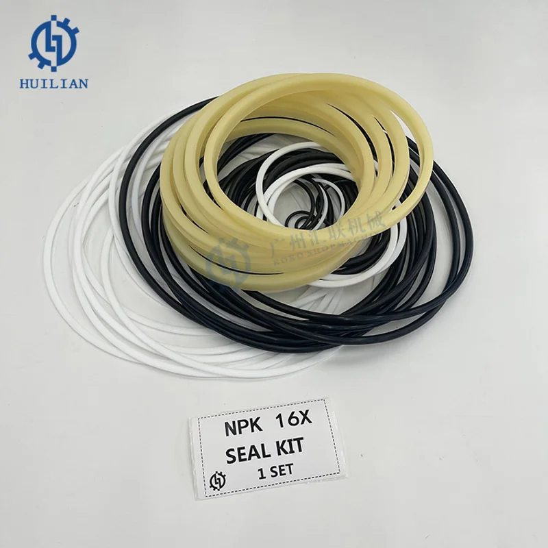

NPK-16X H11X H12X H15X H18X H20X H25X Hydraulic Breaker Rubber Oil Seals for Hydraulic Hammer