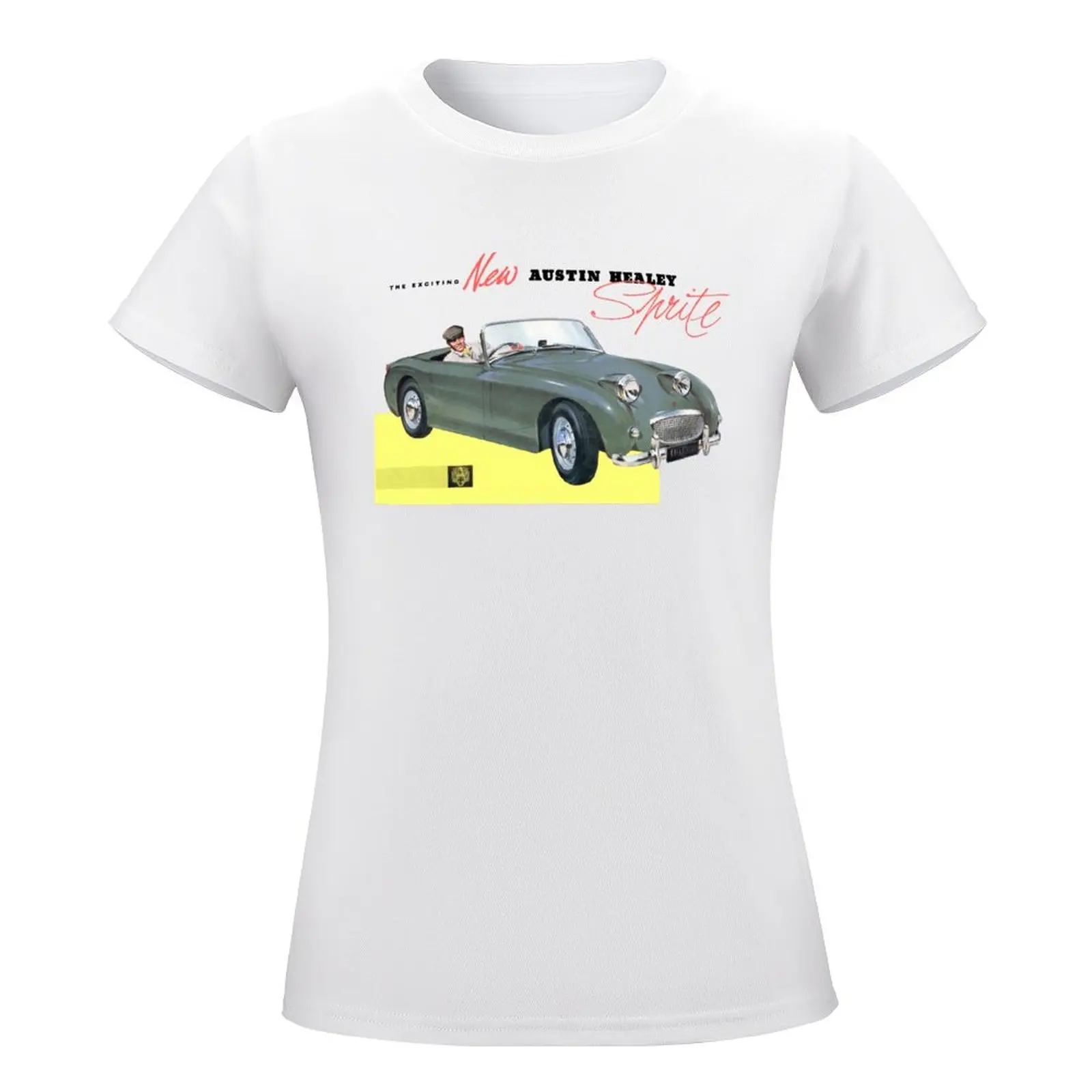 Austin Healey Sprite Kopie T-Shirt lustige koreanische Mode Kawaii Kleidung T-Shirts für Frauen Baumwolle