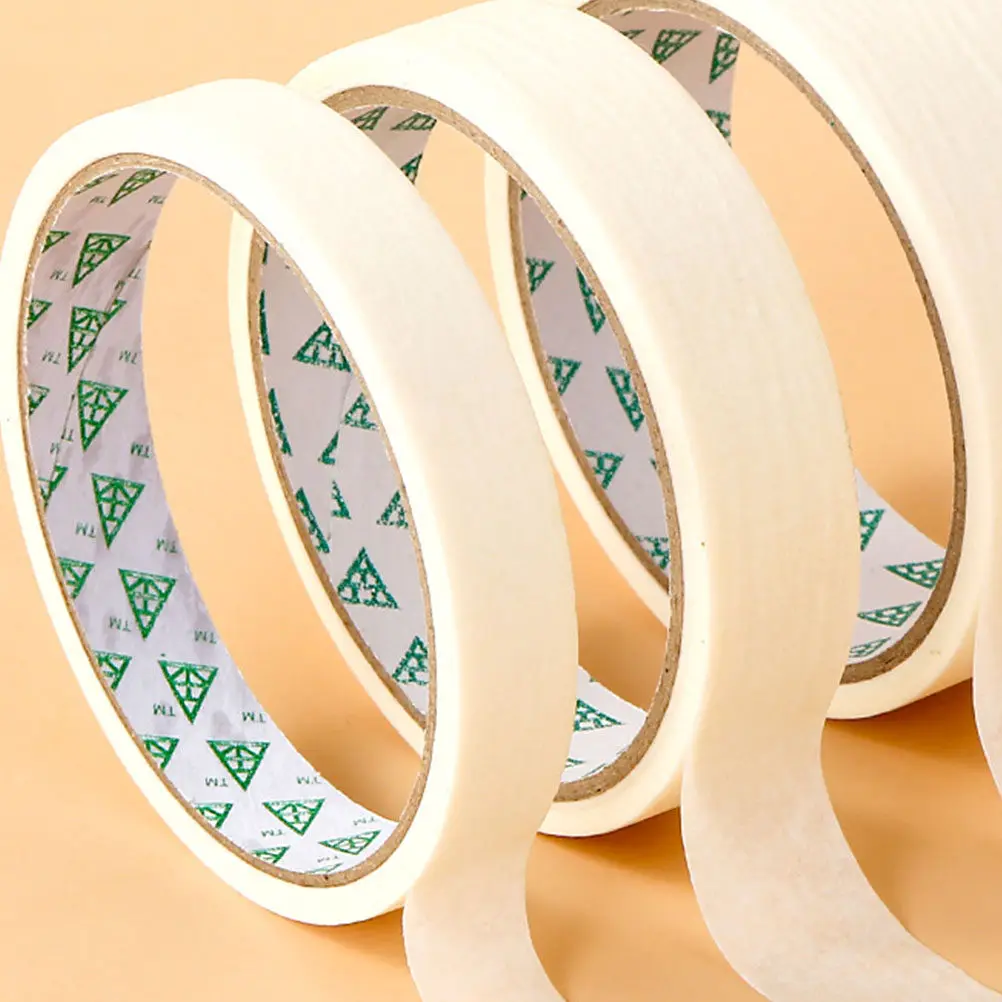

10Pcs Self-Adhesive Masking Tape for Drawing School Stationery Art Supplies Multi-Functional Painting Tapes for Home Use