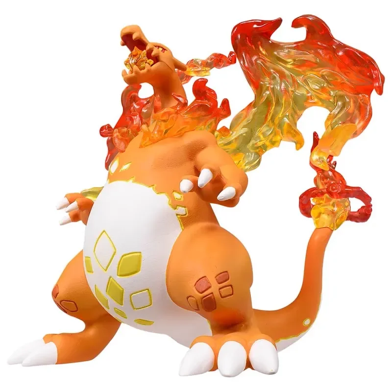 Pocket Monster Gigantamax Charizard Anime Figure Mega Evolution Charizard Action Figure Desktop Ornament Collect Model Toy Gift