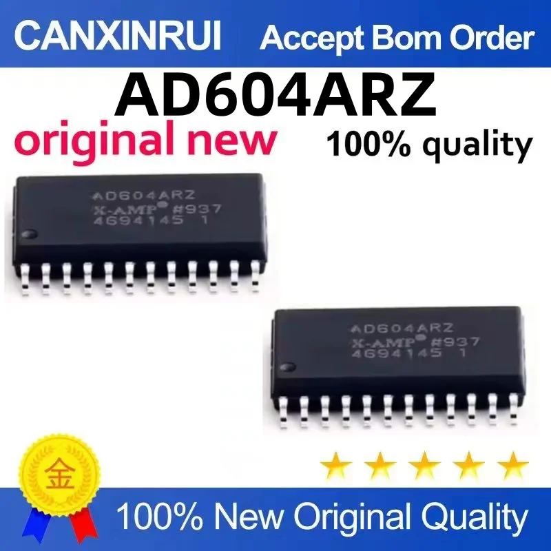 AD604 AD604AR AD604ARZ Low Noise Op Amp SMD New original dual-channel chip