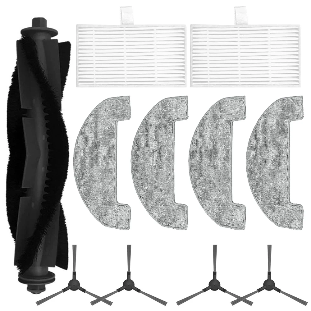 

Main Side Brush Filter Mop Cloth Kit For MYBOT X9 PRO Robot Vacuum Cleaner Accessories Nylon Plastic Cleaning Appliance Parts
