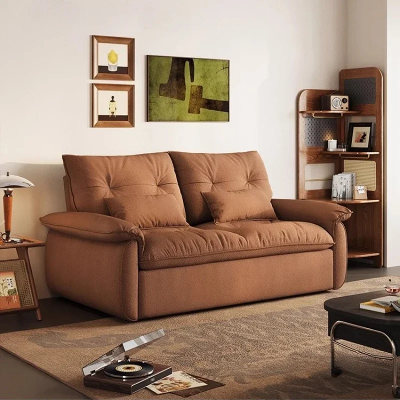 

Living Room Sofas Couch Convertible Furniture Lazy Foldable Bed Convertible Sofa Luxury 1-Seat And 2-Seat And 3-Seat Sofa Bed