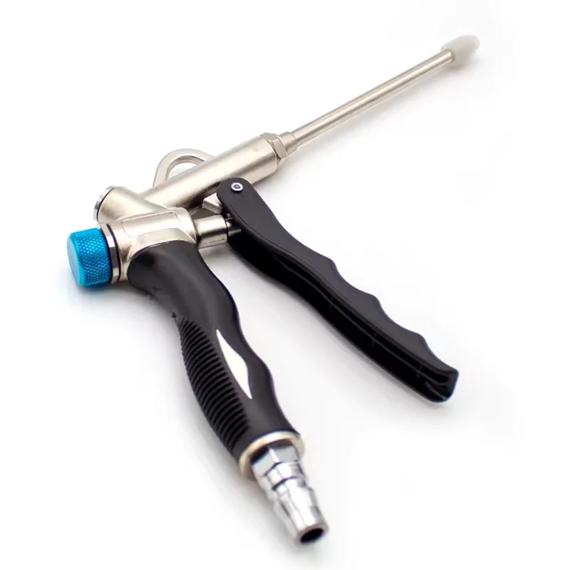 

GYTB-BD-1485 2-Way Air Blow Gun With Adjustable Air Flow Extended 3MM Nozzle Dust Cleaning Tool Dust Pneumatic Accessory